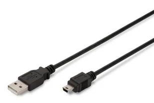 Assmann Kabel USB A/męskie - męskieini B/M,1 m AK-300108-010-S - Kable USB - miniaturka - grafika 5