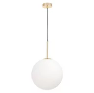 Lampy sufitowe - Lumina Deco Deco NOWOCZESNA LAMPA WISZĄCA ZŁOTA FREDICA D30 LDP 6030-300 (GD) - miniaturka - grafika 1