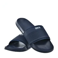 Klapki i japonki męskie - Klapki męskie Big Star NN17469 granat - miniaturka - grafika 1