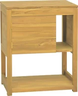 Szafki łazienkowe - Szafka łazienkowa 60x40x75 cm lite drewno tekowe - miniaturka - grafika 1
