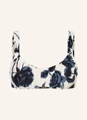 Stroje kąpielowe - Seafolly Góra Od Bikini Bralette Rococo schwarz - miniaturka - grafika 1