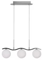 Lampy ścienne - Candellux Lampa wisząca chrom/biała kula 3 Ramon 33-01405 33-01405 - miniaturka - grafika 1