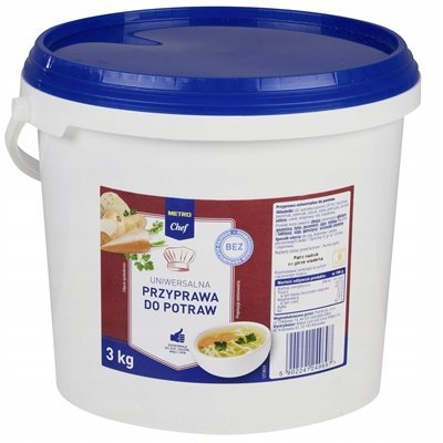 METRO Chef Uniwersalna Przyprawa do Potraw 3 kg Przyprawa Gastronomiczna