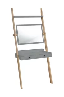 Toaletka Drabinowa LENO 79x183cm - Jesion / Ciemnoszara - Toaletki - miniaturka - grafika 1