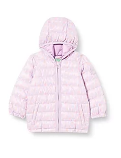 United Colors of Benetton Kurtka dziewczęca, Fioletowy, 62D, 62 cm - Kurtki i płaszcze dla dziewczynek - miniaturka - grafika 1