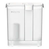 Dzbanki filtrujące - Dzbanek filtrujacy Philips AWP2980WH3/10 + filtry Softening+ 3 szt. - miniaturka - grafika 1