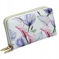 Portfele - PORTFEL Damski GRACIO Skorzany Modny wielokolorowy DUZY RFID Zloty ZAMEK - miniaturka - grafika 1