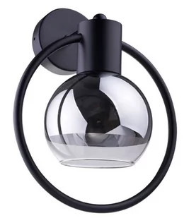 Sigma Linda kinkiet 1-punktowy czarny 31894 31894 - Lampy ścienne - miniaturka - grafika 1