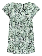 Koszulki i topy damskie - ONLY Koszulka w kolorze czarno-turkusowym - miniaturka - grafika 1