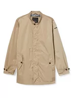 Kurtki męskie - Geox M SESTIERE COAT (M02 kurtka męska, beżowy (Cobblestone Beige F5079), 60 - miniaturka - grafika 1