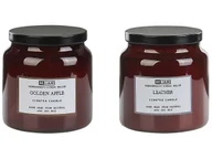 Świece - 2 świece zapachowe sojowe złote jabłko/ skóra ABSOLUTE ALCHEMY - miniaturka - grafika 1