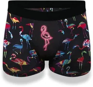 Majtki męskie - obcisłe Bokserki Tattoo Mini 280/205 Flamingo Cornette - miniaturka - grafika 1