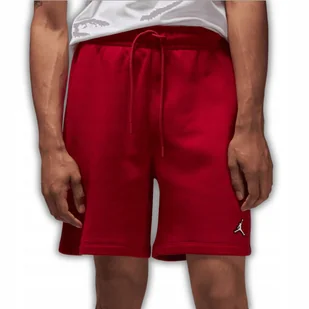 KRÓTKIE SPODENKI MĘSKIE ROZMIAR M NIKE JORDAN CZERWONE SPORTOWE BAWEŁNIANE - Spodenki męskie - miniaturka - grafika 1