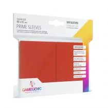 Gamegenic Koszulki na karty CCg 66x91mm Czerwone 100 sztuk GXP-729132 - Akcesoria do gier planszowych - miniaturka - grafika 1