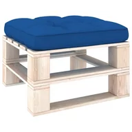 Poduszki ogrodowe - vidaXL Poduszka na sofę z palet, kobaltowa, 58x58x10 cm - miniaturka - grafika 1