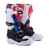 Buty motocyklowe - Buty Cross Alpinestars Tech 7S Dziecięce Złamany Biały/Czarny/Tęczowy38 - miniaturka - grafika 1
