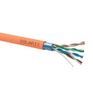 Kable miedziane - Przewód FTP Solarix, kat.5e, szpula 500m, LSOH, SXKD-5E-FTP-LSOHFR-B2ca - miniaturka - grafika 1