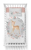 Pościel dla dzieci - Pościel 100x135 do łóżeczka sarenka - miniaturka - grafika 1