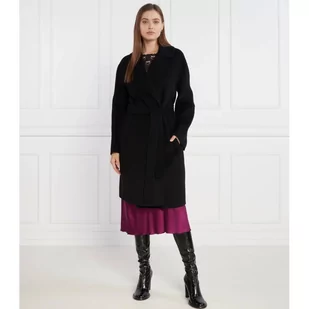 Pinko Wełniany płaszcz - Płaszcze damskie - miniaturka - grafika 1