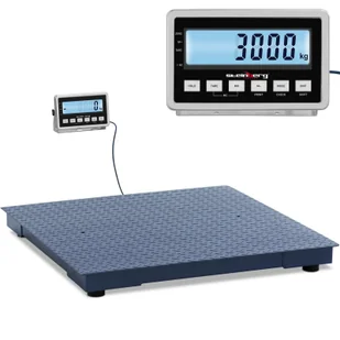 Waga platformowa magazynowa LCD 100 x 100 cm 3000 kg / 1 kg - Wagi specjalistyczne - miniaturka - grafika 1