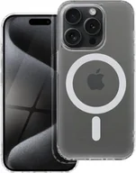 Etui i futerały do telefonów - OEM Futerał FROST MAG COVER kompatybilny z MagSafe do IPHONE 14 Pro transparentny - miniaturka - grafika 1