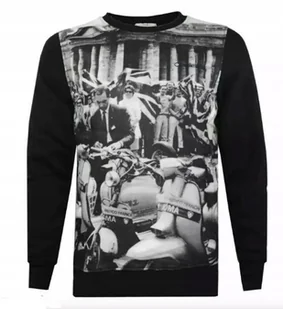 Bluza Męska Sportowa Modna Lambertta Czarna CM0630 M - Bluzy męskie - miniaturka - grafika 1