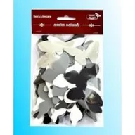 Zabawki kreatywne - Galeria Hobby Motyle czarno-szaro-białe 52 szt. - miniaturka - grafika 1