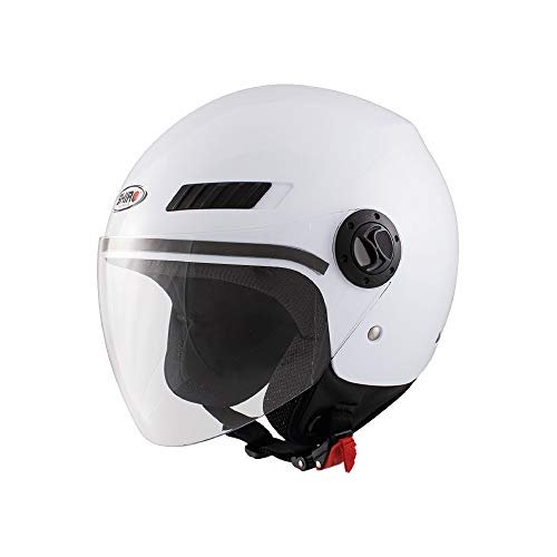 Shiro kask motocyklowy, SH62, GS, biały, rozmiar XS 128.0062040XS