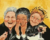 Malowanie po numerach - Malowanie Po Numerach 40X50 Babcie na wakacjach - miniaturka - grafika 1