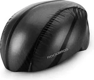 Kaski rowerowe - Osłona przeciwdeszczowa na kask rowerowy - Plastik - Czarny - miniaturka - grafika 1
