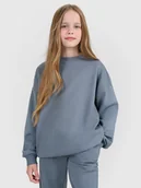 Bluzy dla chłopców - 4F Komplet dresowy dziecięcy - granatowy 158/164 (12-14 lat) - miniaturka - grafika 1