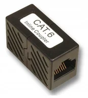 Wtyczki i adaptery - MicroConnect Adapter RJ45-RJ45 F/F 8P cat6 MPK101 - miniaturka - grafika 1