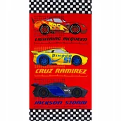 Okrycia kąpielowe dla dzieci - AUTA Cars Ręcznik kąpielowy plażowy 70 x 140 cm - miniaturka - grafika 1