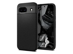 Etui SPIGEN Liquid Air do Google Pixel 8A Czarny - Etui i futerały do telefonów - miniaturka - grafika 2