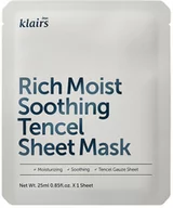 Maseczki do twarzy - Klairs Rich Moist maska łagodząca w płacie o dzłałaniu nawilżającym 25 ml - miniaturka - grafika 1