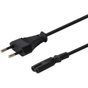 Elmak SAVIO CL-105 Kabel zasilający płaski ósemka 2pin 3m SAVIO CL-105 - Kable komputerowe i do monitorów - miniaturka - grafika 1