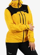 Kurtki narciarskie - Kurtka na skitury damska Salewa Ortles PTX 3L Jacket - gold - miniaturka - grafika 1
