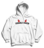 Gadżety dla niej i dla niego - Bluza z kapturem - TROUBLE MAKER - miniaturka - grafika 1