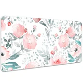 Podkładki na biurko - Podkładka na biurko z nadrukiem Obraz z makami 100x50 cm - miniaturka - grafika 1