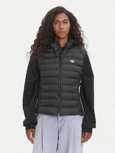 adidas Bezrękawnik adicolor JX2943 Czarny Slim Fit - Kamizelki damskie - miniaturka - grafika 1