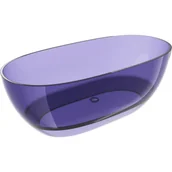 Wanny - Mexen Pure dark slate blue wanna wolnostojąca transparentna 170 x 80 cm, korek chrom - 58071708010 - miniaturka - grafika 1