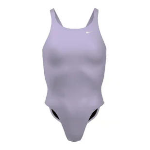 Strój pływacki jednoczęściowy damski Nike Hydrastrong Solid Fastback - Stroje kąpielowe - miniaturka - grafika 1