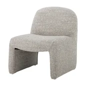 Fotele i pufy dla dzieci - Szarobeżowy fotel dziecięcy Neel – Bloomingville Mini - miniaturka - grafika 1