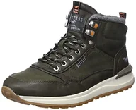 Półbuty męskie - Mustang Męskie buty sznurowane 4173-501, wojskowe, 43 EU - miniaturka - grafika 1