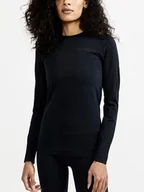 Koszulki sportowe damskie - Koszulka damska Craft Core Dry Active Comfort LS Black - miniaturka - grafika 1