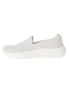 Skechers Slippersy "Go Walk Flex" w kolorze białym - Kapcie damskie - miniaturka - grafika 1