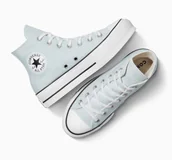 Trampki damskie - sneakers donna converse a11873c ct hi platform you dew you/white - miniaturka - grafika 1
