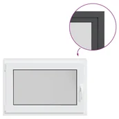 Tablice i flipcharty - vidaXL Okno piwniczne RISOR 90x60 cm uchylno-rozwierne DIN lewe - miniaturka - grafika 1