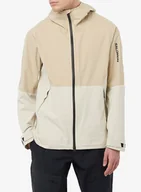 Kurtki męskie - Kurtka z membraną Salomon Outerpath Jacket - white pepper/rainy da - miniaturka - grafika 1