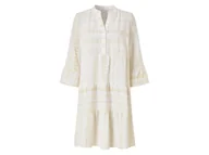 Bluzki damskie - esmara® Tunika damska z falbanami (Kremowy, S(36/38)) - miniaturka - grafika 1